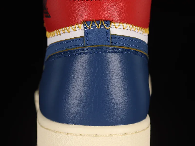 All categories Air Jordan Jordan series basketball shoes Air Jordan 1 High LJR version Air Jordan 1 x Union AJ1 Joe 1 limited edition four-color deconstruction stitching basketball shoes BV1300-146